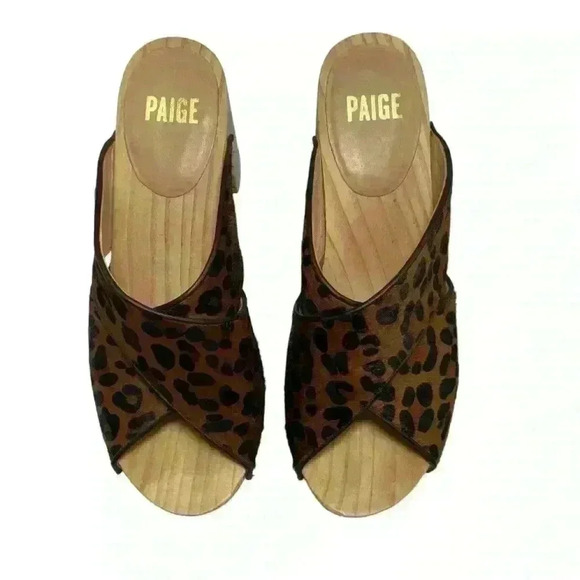 Women’s Paige Jules Genuine Calfhair Mule Size 7 - Picture 2 of 12